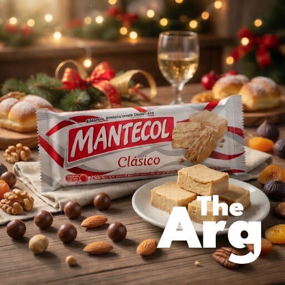 Mantecol Classic Peanut Butter Nougat Bar 250g | Traditional Argentine Sweet