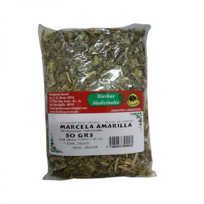 Guiral Yellow Marcela Herbal Infusion 50 g | Argentine Marcela Tea
