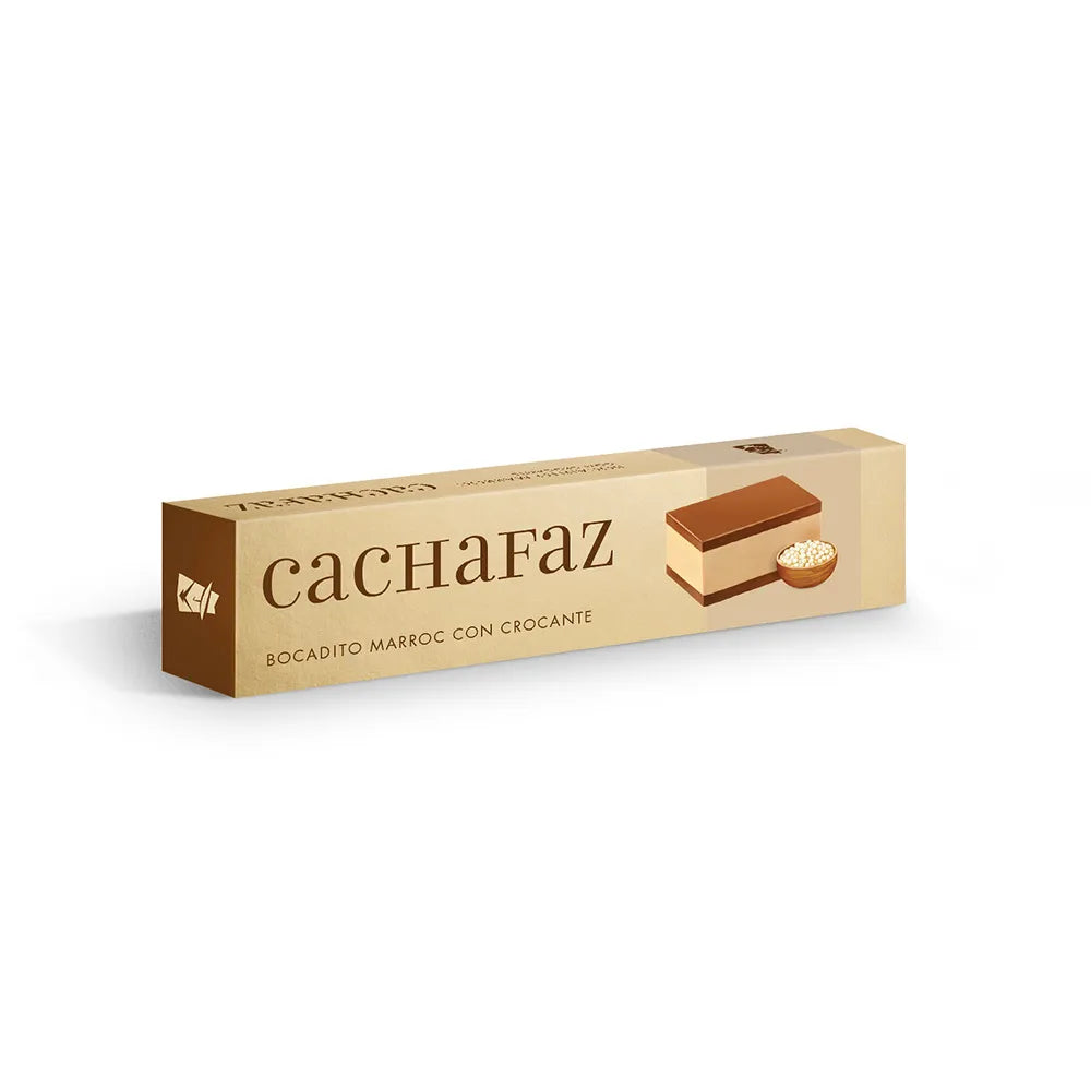 Cachafaz Marroc Bites with Crunchy Layer 6 Pieces 84g / 0.18lb | Argentine Chocolate Candy