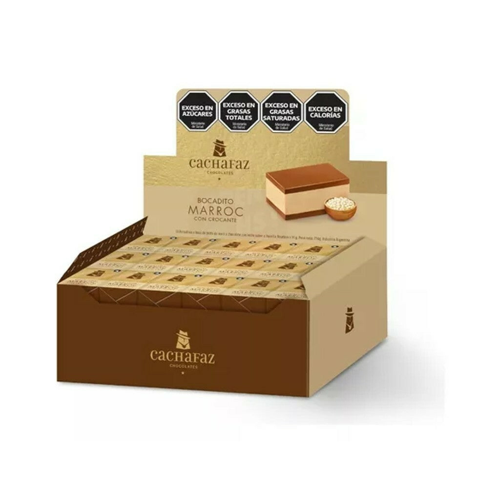Cachafaz Marroc Bites with Crunchy Layer 54 Units | 756g / 1.66 lb