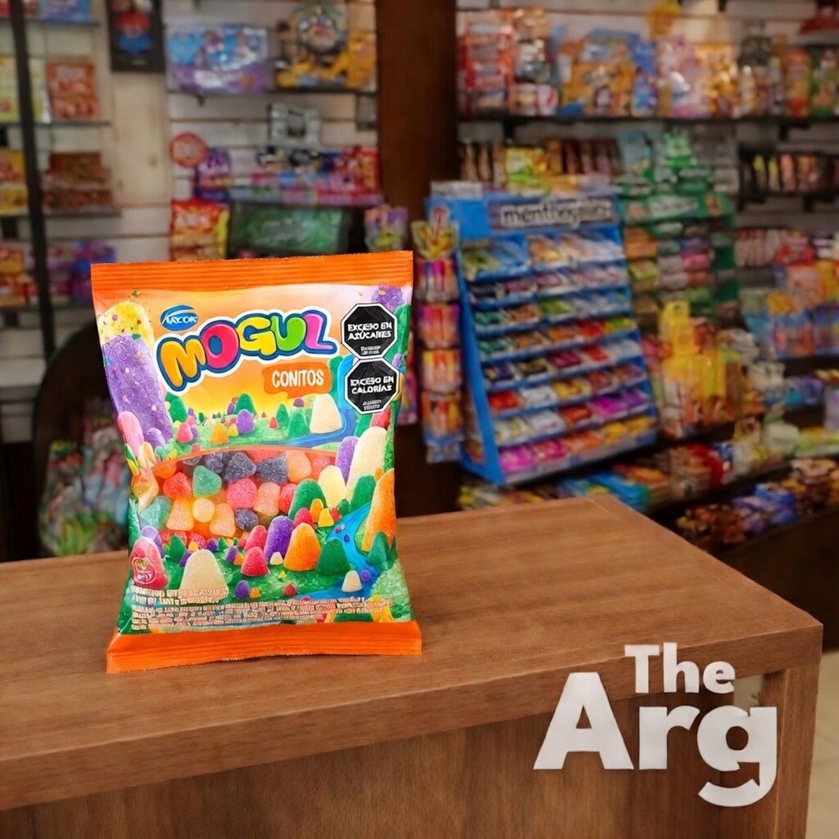 Arcor Mogul Conitos Gummies Assorted Flavors 1kg / 35.2 oz | Cone-Shaped Candies