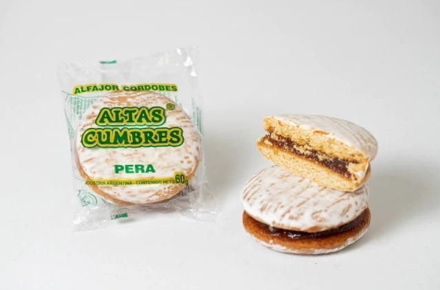 Altas Cumbres Artisanal Alfajores Fig & Pear | 12 Pack (800g / 1.76 lb)