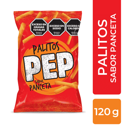 Pep Bacon-Flavored Salty Sticks 120g / 4.23 oz | Argentine Picada Snack