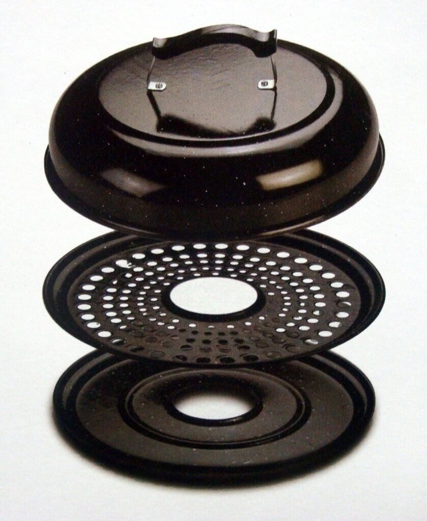 Circular BBQ Grill for Stove 37 cm | Argentine Indoor Parrilla for Stovetop