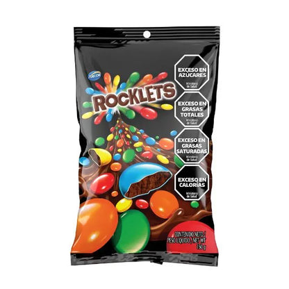 Rocklets Chocolate Covered Peanuts with Colorful Candy Sprinkles 150g