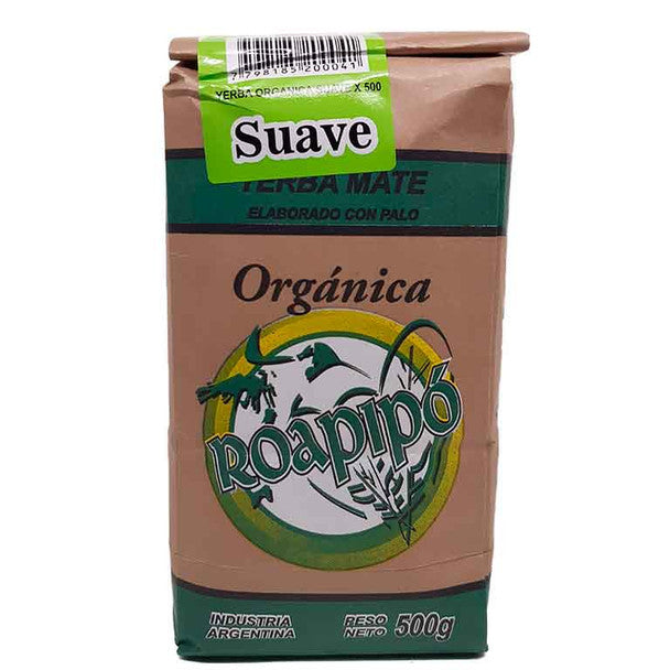 Yerba Mate Roapipo Organic Mild 500g/1.1lb