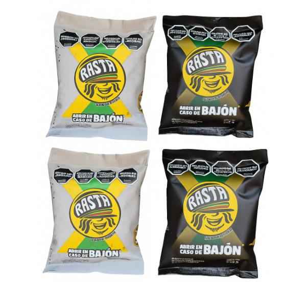 Rasta Alfajores Share Pack Black & White | 4 Units Argentine Alfajor Mix