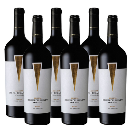Reserva Del Fin del Mundo Merlot 750ml (6 bottles)