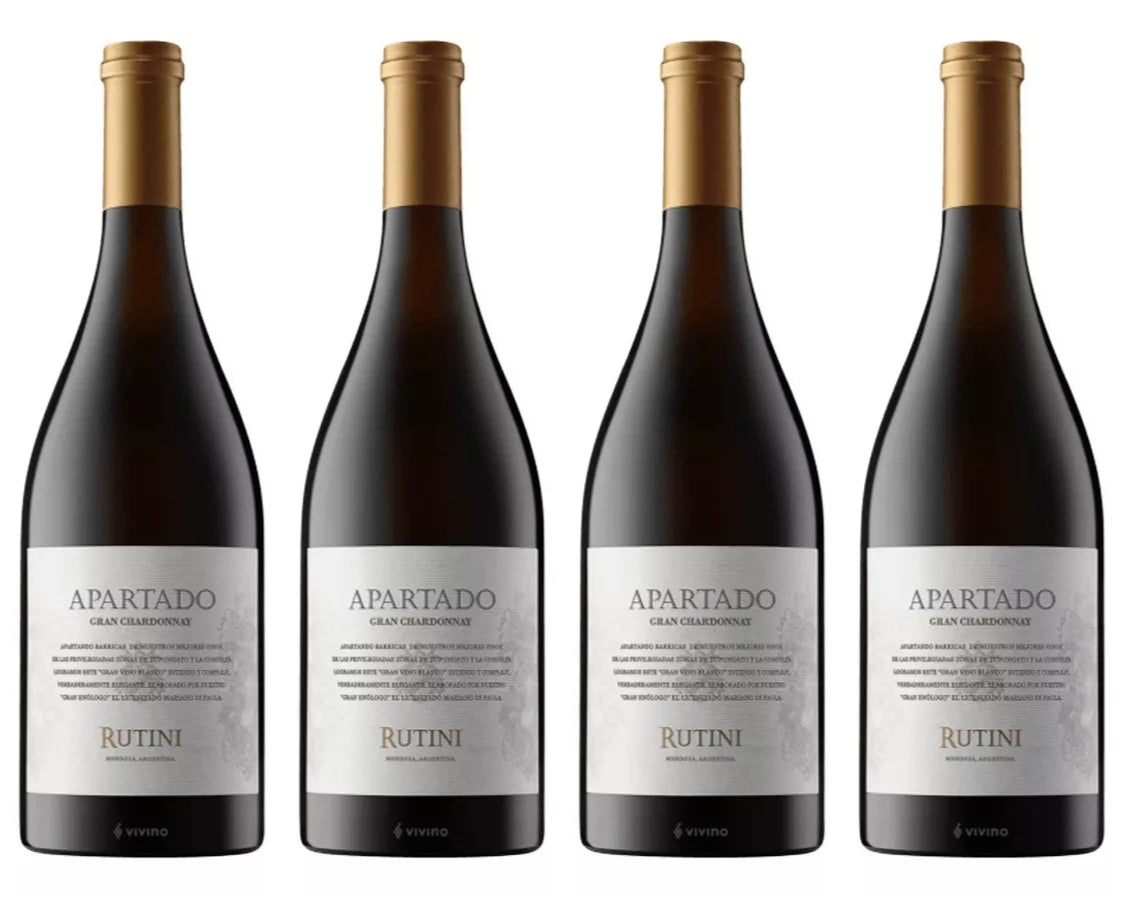 Rutini Apartado Gran Chardonnay 750ml (4 Bottles)