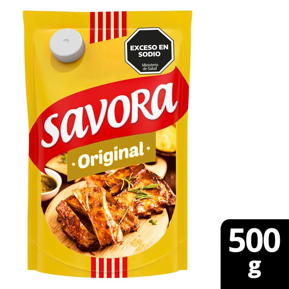 Savora Classic Yellow Mustard 500g / 17.6 oz