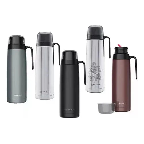 Termolar R-evolution 1L Stainless Steel Thermo Bottle | Black