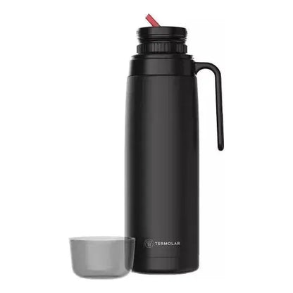 Termolar R-evolution 1L Stainless Steel Thermo Bottle | Black