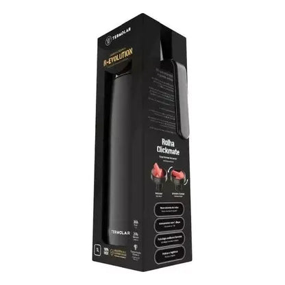 Termolar R-evolution 1L Stainless Steel Thermo Bottle | Black