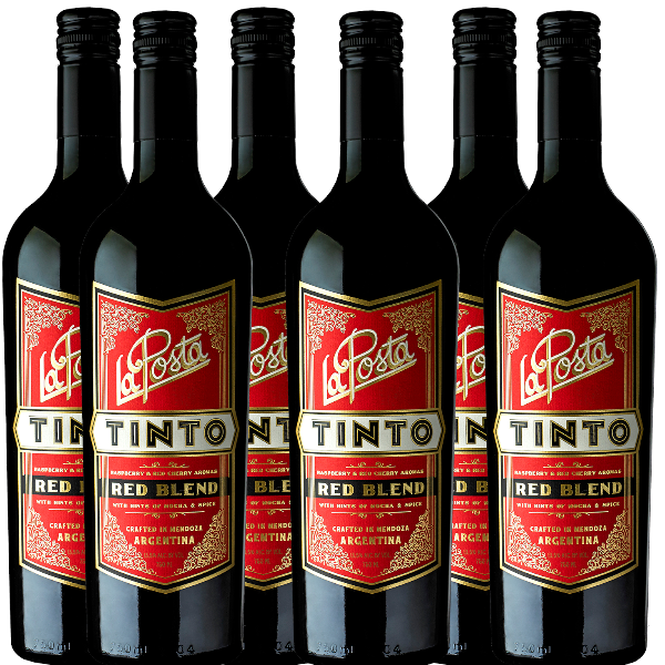 La Posta Wines Tinto Red Blend 750ml (6 Bottles)