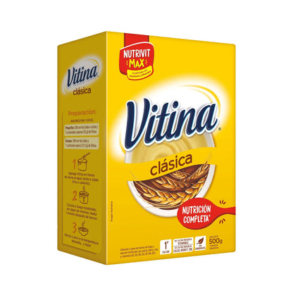 Classic Vitina Nutrivit Max 500g / 1.10 lb | Traditional Argentine Wheat Cereal