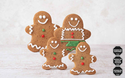 Rapanui Family Gingerbread Cookies x4 (50g)