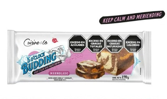 Cuisine & Co. Marble Pound Cake  Budín Marmolado - 170g/0.37lb