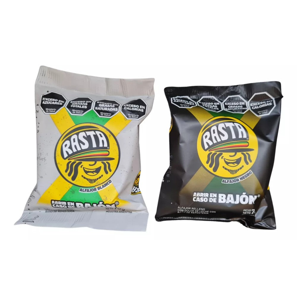 Alfajores Rasta Starter Pack Black and White | 2 Units