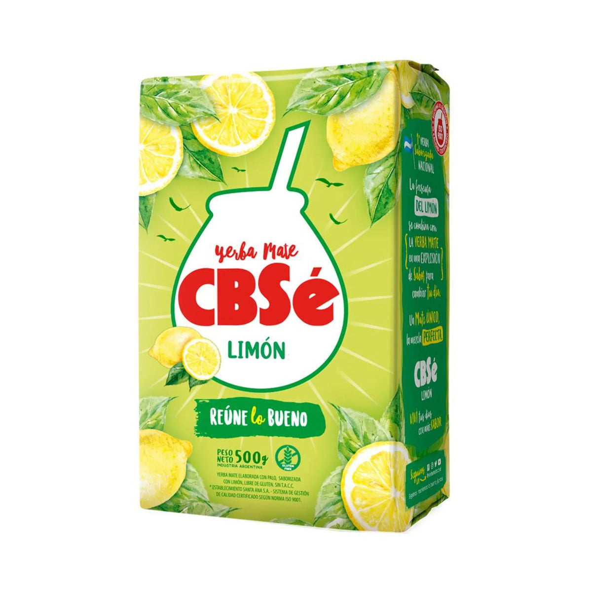 CBSé Lemon Flavored Yerba Mate 500 g / 1.1 lb | Argentine Mate Tea