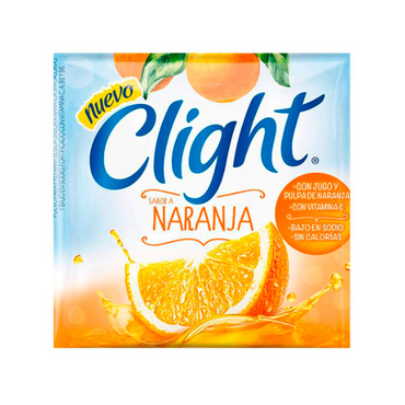 Clight Orange Powdered Juice Sugar Free | 20 Pack Box 160g / 5.6 oz