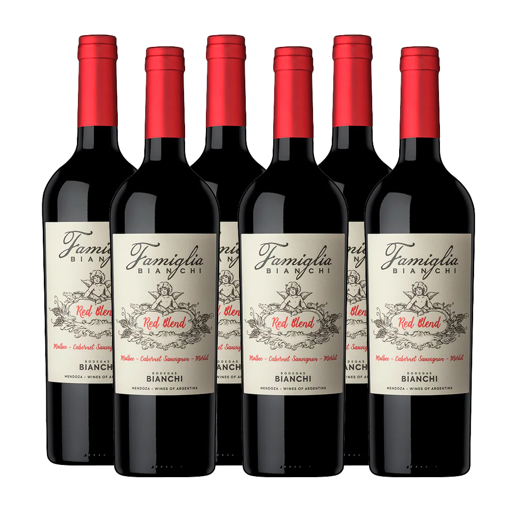 Famiglia Bianchi Red Blend 750ml (6 bottles)