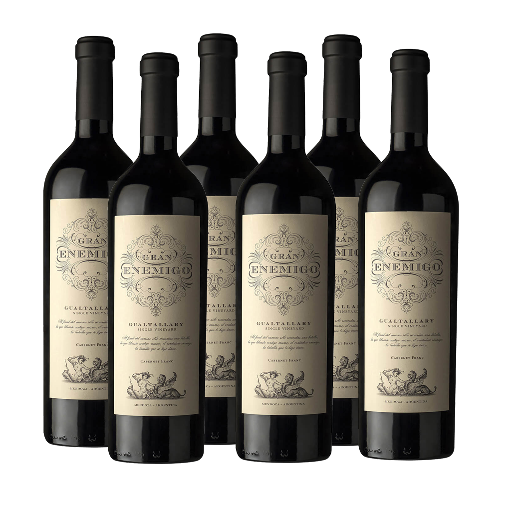 Gran Enemigo Gualtallary Cabernet Franc SPECIAL VINTAGE 2021 750ml (6 bottles)