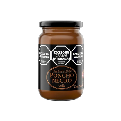 Poncho Negro Dulce de Leche 450g Glass Jar | Authentic Argentine Milk Caramel