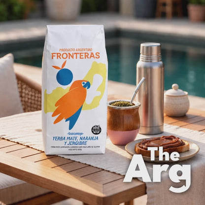 Fronteras Blends Ginger & Orange Yerba Mate 500g