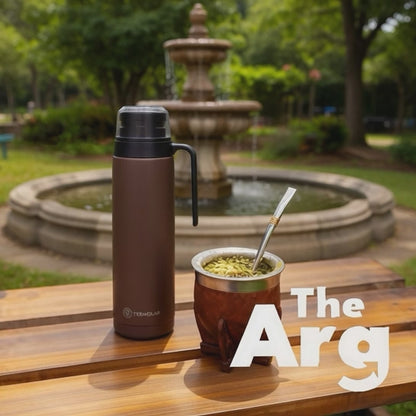 Termolar R-evolution 1L Stainless Steel Thermo Bottle | Bronze