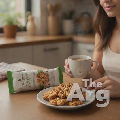 Cachafaz Oat Cookies with Almonds and Peanuts | Argentine Granola Style Cookies