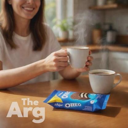 Oreo Triple Alfajor 55g / 2 oz | Argentine Chocolate Cookie with Cream Filling