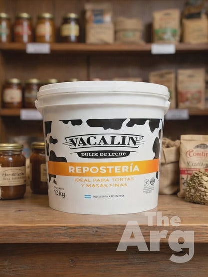 Vacalin Dulce de Leche Repostero 10 kg / 22 lb | Professional Argentine Baking Dulce de Leche