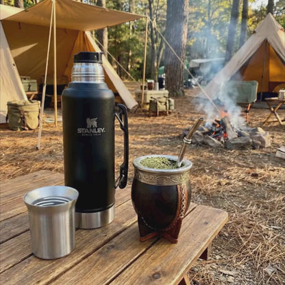 Stanley Mate System Classic Termo Original con Pico Cebador Thermos Bottle 1.2l