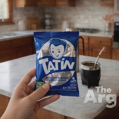 Alfajor Tatín White Chocolate with Dulce de Leche 33 g / 1.1 oz