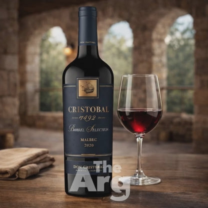 Cristóbal 1492 Barrel Selection Malbec – Mendoza Argentine Malbec  | 750 ml ( 6 Bottles )