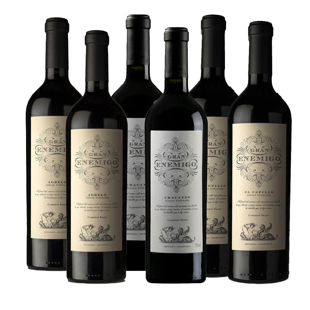 Gran Enemigo Special Selection -  El Cepillo, Agrelo & Chacayes Cabernet Franc Mix 750ml (6 bottles)