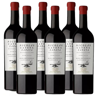 Nicolas Catena Zapata Resurrection & Tribute to the Pre-Phylloxera Blend 750ml (6 Bottles)