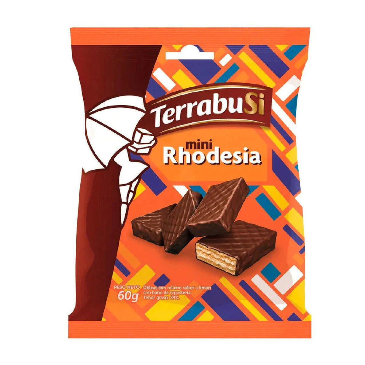 Mini Rhodesia Small Chocolate Biscuits 60 g / 2.1 oz.